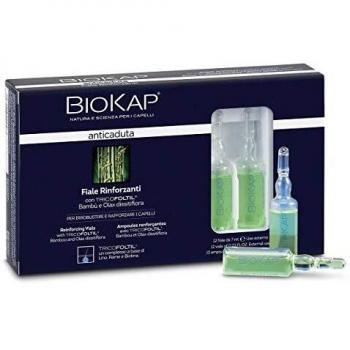 Viales Reforzante Anticaída con Tricofoltil® - 12X7Ml Bioclub, Biokap Biokal Anticaida Viales, Ampollas anticaída 12 ampollas - Bi