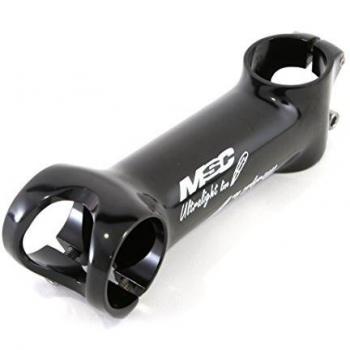 MSC Bikes SL01110        Potencia Ultralight de Ciclismo, Negro, 31.8 mm x 110 mm x 6º