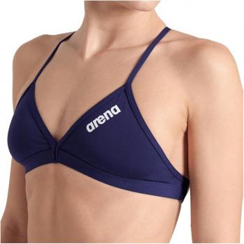 Top de bikini de mujer Team Solid Tie Back Arena