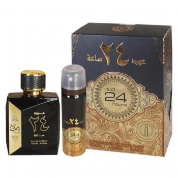 Oud 24 Hours by Lattafa - Deodorant Spray (100ml)