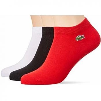 Lacoste Sport Ra1163 Calcetines, Rojo