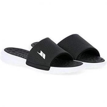 Chanclas Trespass Mafobetr0002 Hombres, Negro / Blanco, Talla 45 EU