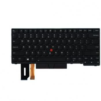Teclado Lenovo FRU01YP492 con diseño ergonómico y retroiluminación LED
