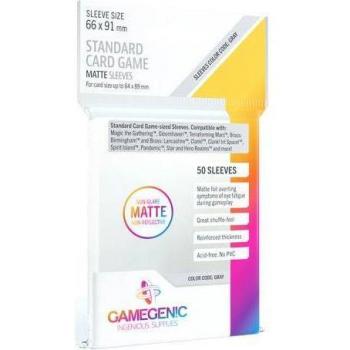 Gamegenic: Matte Standard Card Game Sleeves 66x91mm - Pack of 50