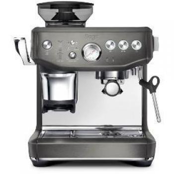 Cafetera Espresso Semi Automática Sage Barista Express Impress 1850W Acero Inoxidable Negro con Espumador de Leche Manual