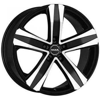 MAK STONE 5 LLANTAS BLACK MIRROR 7.5x18 5x118