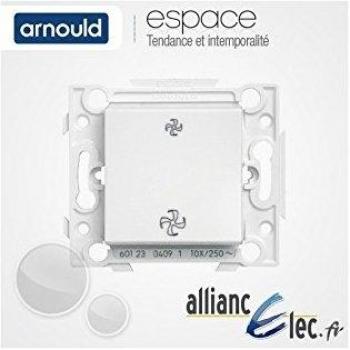 Controlador VMC 2 Velocidades Sin Posición de Apagado Blanco Arnould Espace Lumière