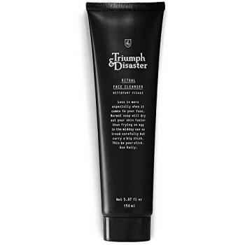 Triumph & Disaster Ritual Face Cleanser 150ml – Non-Drying Natural Facial Skin Toning Wash with Rare Tamanu Oil, Peppermint Oil, Willow Bark Extract & Bentonite Clay