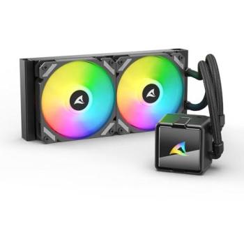Refrigeración líquida Sharkoon S50 ARGB AIO Negra 240mm