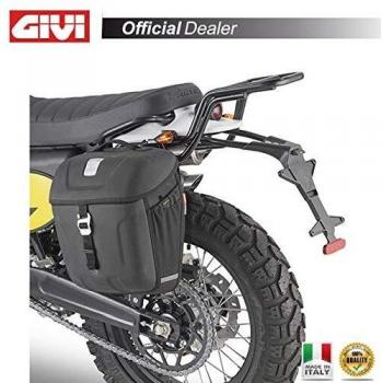 GIVI Soporte para Alforjas MT501FANTIC 125-250-500 (2018-2019) y Espaciador de Alforjas Izquierda para MT501S (Fantic Caballero Scrambler