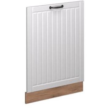 Panel Frontal del Lavavajillas Fame-Line, Blanco Casa de Campo, 60 cm Sin Encimera, Vicco