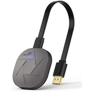 YEHUA 5G/2.4G Miracast HDMI Dongle,Receptor de Pantalla WiFi Soporte Airplay Miracast DLNA para Android/iOS/Windows/MacOS