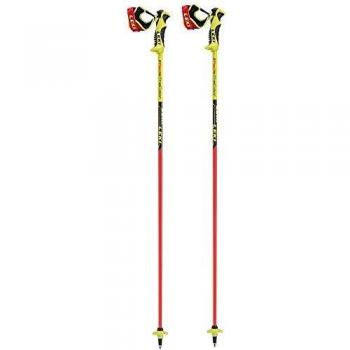 LEKI 2019 Worldcup Racing Comp Pistolet pour Enfant Collection Racing, Red-Neon Yellow, 120 cm
