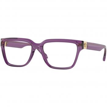 Versace VE 3357 Women's Eyeglasses Purple Size 55 - Blue Light Block Available