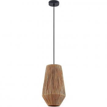 Lámpara colgante Jytte de Lindby, 1 luz, hecha de papel en color blanco, con casquillo E27, ideal para dormitorio