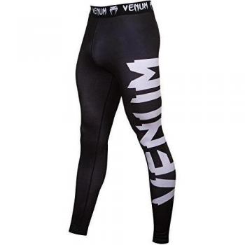 VENUM Giant Pantalones Largos de compresión, Hombre, Negro, S