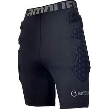 Pantalones Protectores Amplifi Salvo Negros Unisex XL Transpirables y Cómodos