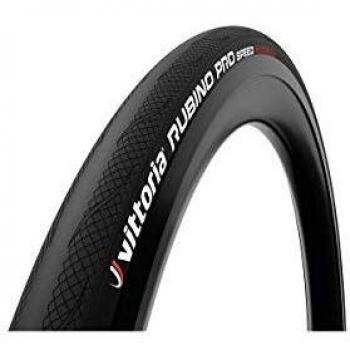 VITTORIA Cub. Rubino Pro IV Speed 23-622 NEG G2.0 Cubiertas Ciclismo, Adultos Unisex, Negro