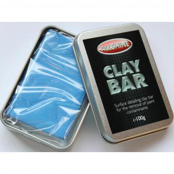 All Shine - Barra de arcilla de 100 g con caja de transporte