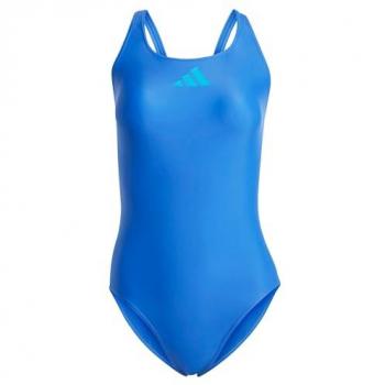 Bañador Adidas 3 Barras Logo Mujer Azul Royal