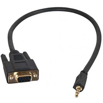 C2G 0.5m DB9-3.5mm m/f - Adaptador para cable