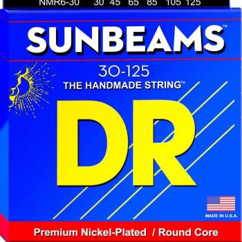D.R. Strings Sunbeam Nickel-Plated Medium Electric Bass Strings 30-125