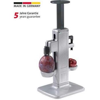 Westmark Deshuesador de cerezas y ciruelas, Deshuesador combinado, Altura: 23 cm, Aluminio / acero inoxidable / plástico, Steinex-Combi, 40202260