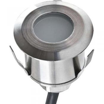 Foco Empotrado LED 12V/DC Redondo 1W Luz Cálida 3000K