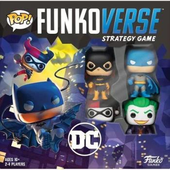 Funkoverse Strategy Game: DC Comics 4-Pack Base Edition