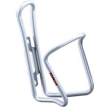 TOPEAK Shuttle Cage AL - Portabidones para Bicicleta, Color Plateado