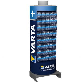 Expositor metálico Varta 40 ganchos forma pila