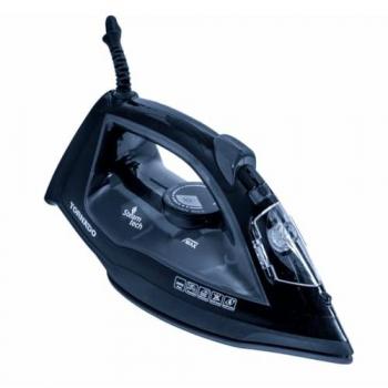 Plancha de Vapor Tornado TST-2000G Suela Cerámica 2000W Negro y Gris