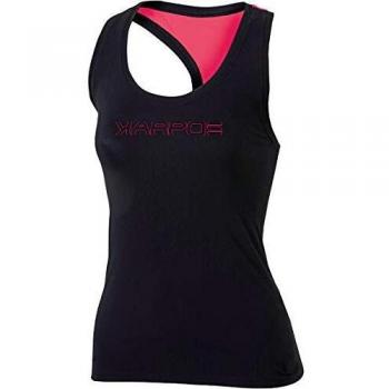 Karpos Tank Top Quick Mujer Tank Top, black-paradise pink, S