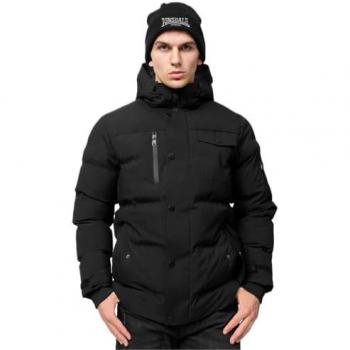 Lonsdale London Mallaig Regular Fit Winter Jacket for Men - Black (Sizes S to 3XL)