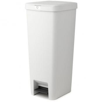 Brabantia Cubo Reciclaje con Pedal 40 L - Gris Claro