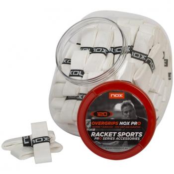 Nox Bote 120 Overgrips Padel Blanco Pro