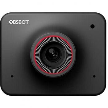 Obsbot Meet 4K AI Webcam - 4K Ultra HD, Professional Livestreaming, Clip Mount