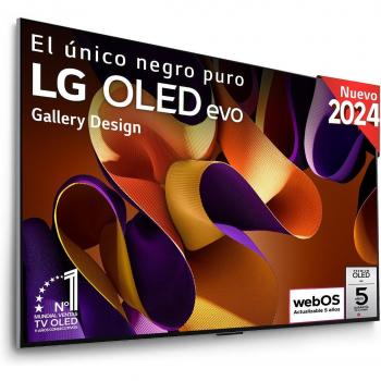 TV OLED 77 - LG OLED77G45LW, UHD 4K, Procesador Inteligente 4K α11, Smart TV, DVB-T2 (H.265), Negro
