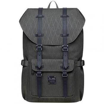 KAUKKO Mochila Tipo Casual de Hombre y Mujer para Portátil para Escuela, Viajes o Senderismo tamaño