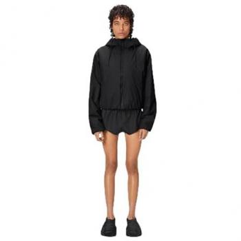 Chaqueta Corta Acolchada Insulada Lohja para Mujer - Negra, Talla XS