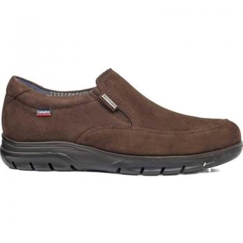 Callaghan 17301 Mocasín Hombre Piel Nobuck Marrón Resistente Agua