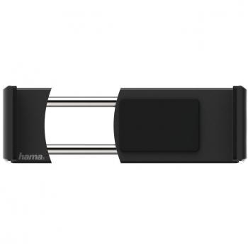 Soporte Universal para Smartphone en Coche Hama Flipper, 6-8 cm, Aluminio, Negro