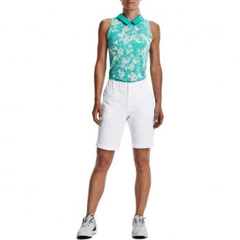 Under Armour Bermuda de mujer Links con tejido ligero, tecnología que absorbe el sudor, cintura elástica con cordón ajustable, bolsillos laterales y diseño moderno