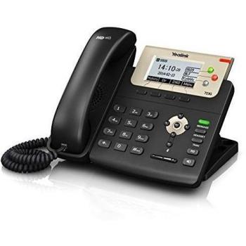 Yealink T23P - Teléfono VOIP, color negro y plata