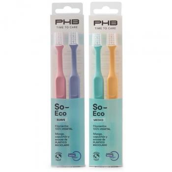 PHB Eco-Friendly Soft Toothbrush Pack of 2