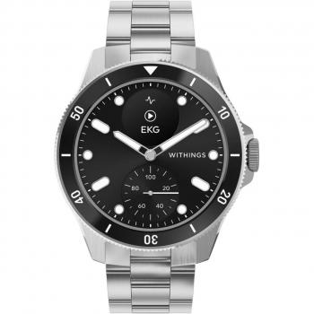 Withings ScanWatch Nova Hybrid Smartwatch - Black, 42mm, EKG, Temperature Tracking, Waterproof 10 ATM
