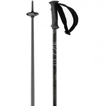 SALOMON X 08 Alpine Ski Poles, Unisex Adulto, Gris/Negro, 120 cm
