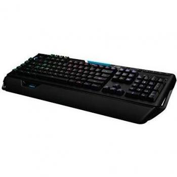 Logitech G910 Orion Spectrum Teclado Gaming Mecánico Retroiluminado, RGB LIGHTSYNC, Romer-G Táctil,9 Teclas G, Segunda Pantalla Arx, Disposición AZERTY Francés, Negro