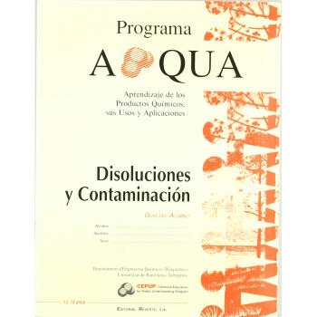 Disoluciones y contaminación. Guía del alumno: 2