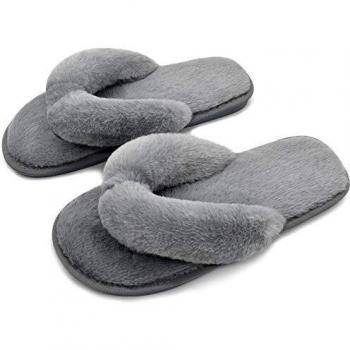 MStar Mujer Elegante Bettenhaus Zapatos Warmer Peluche Chanclas algodón Pantuflas Antideslizantes Guantes para otoño/Invierno